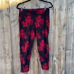Torrid Rose Patterned Leggings